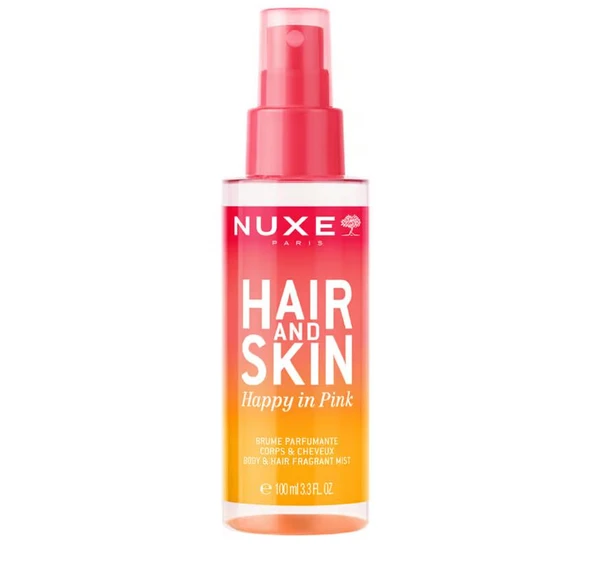 Nuxe Hair & Skin Happy In Pink Body and Hair Fragrant Mist 100 Ml ürün görseli