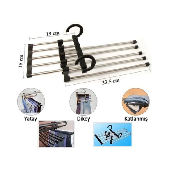 Magic Hanger 5in1 Pantolon Askısı - 12