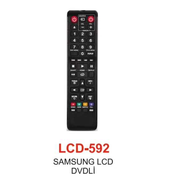 Samsung LCD DVD Tv Kumandası - LCD 592 - 4
