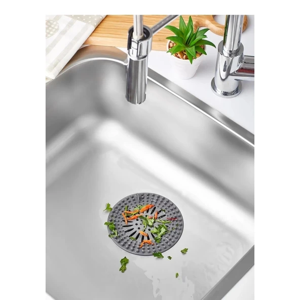 Yuvarlak Süzgeç - Lavabo Süzgeci - Küvet Süzgeci - 7