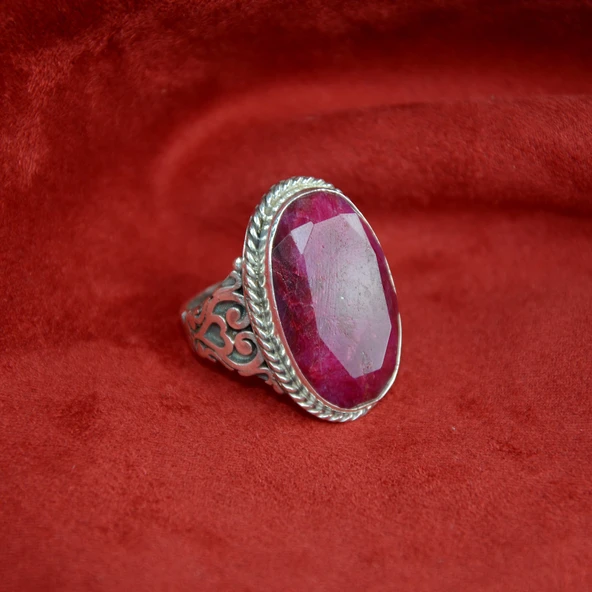 Ankanın Gözü Gümüş Yüzük ürün görseli 1