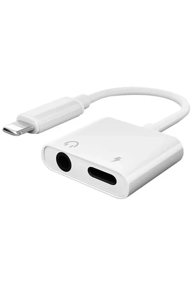 Linkage Lightning&Lightning Şarj ve Kulaklık Aparatı Süper Uyumlu LKO-12 ürün görseli 1