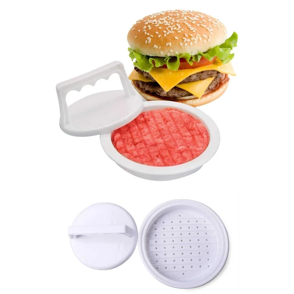 Hamburger Yapma Aparatı- Hamburger Pres Ve Köfte Kalıbı - 11