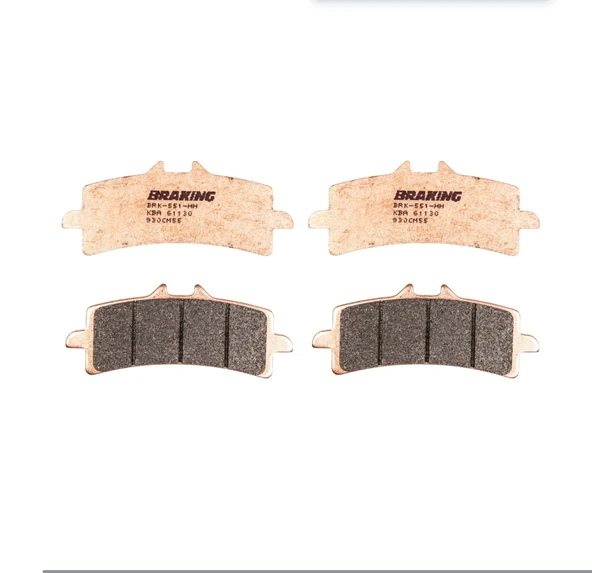 Ducatı Evo 848 2010-2013 Sinterli Ön Fren Balata Braking 2 Takım M007743 ürün görseli 1