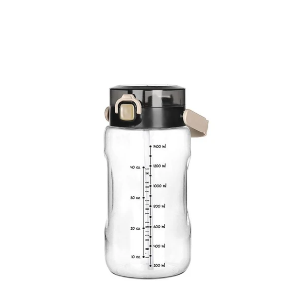 Şeffaf Matara - 1500 ml - 50,7 oz - WATERMODE Matara - 3
