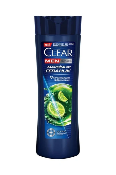 Clear Maksimum Ferahlık Erkek Şampuan Yeni Ambalaj 350 Ml ürün görseli