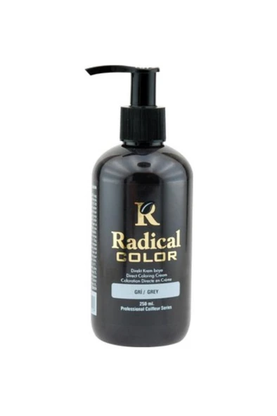 Radical Color Su Bazlı Saç Boyası 250 Ml Gri ürün görseli 1