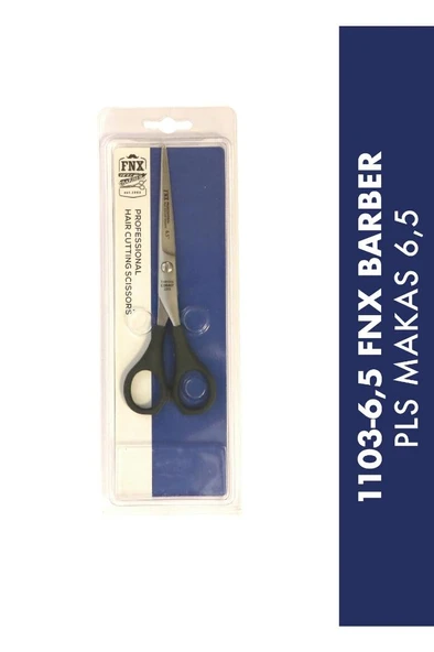 FNX Barber 6,5 İnç Düz Makas Plastik Sap 1103 ürün görseli