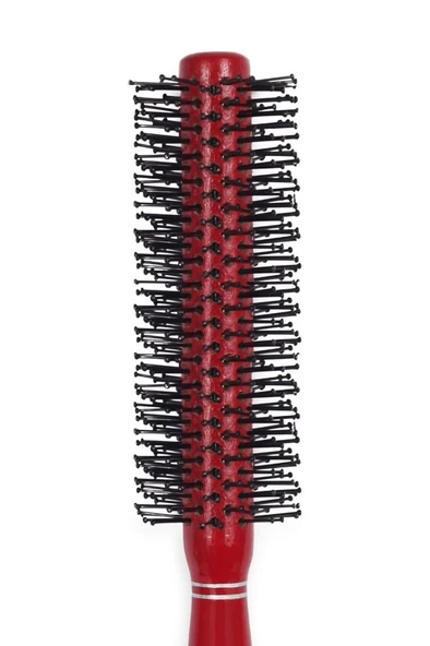 Rodeo Saç Fırçası Classic Model: 1017 Kırmızı Sap - Resim 3