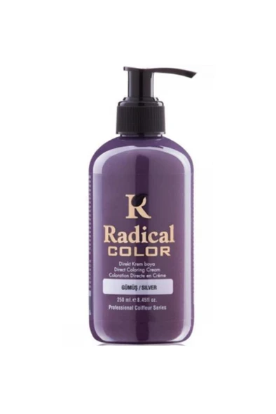 Radical Color Su Bazlı Saç Boyası 250 Ml Gümüş ürün görseli 1