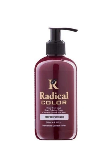 Radical Color Su Bazlı Saç Boyası 250 Ml Koyu Kızıl ürün görseli
