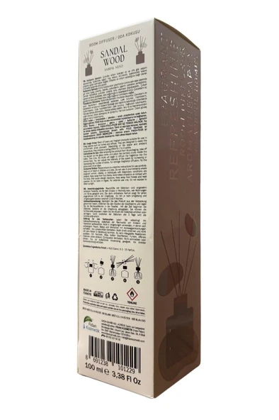 Farnia Premium Çubuklu Oda ve Ofis Kokusu 100 Ml Sandal Ağacı Sandal Wood - 2