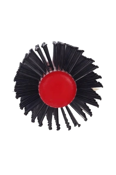 Rodeo Saç Fırçası Classic Model: 1017 Kırmızı Sap - Resim 4