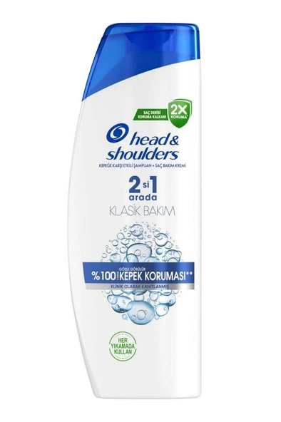 Head & Shoulders 2'si 1 Arada Klasik Bakım Şampuan 625 Ml