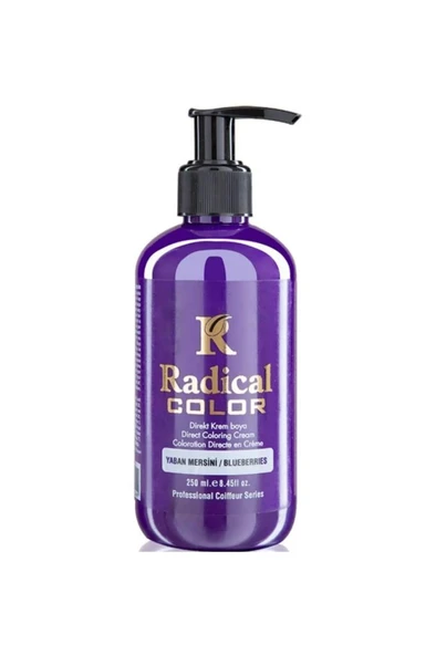 Radical Color Su Bazlı Saç Boyası 250 Ml Yaban Mersini ürün görseli 1