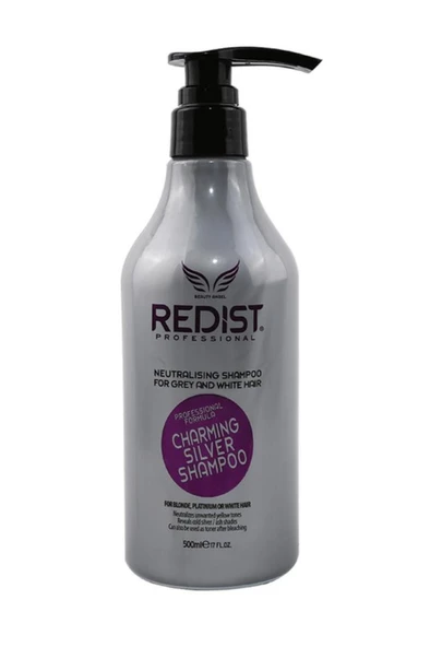 Redist Boyalı Röfleli Beyaz Ve Gri Saçlar Için Silver Şampuan 500 ml