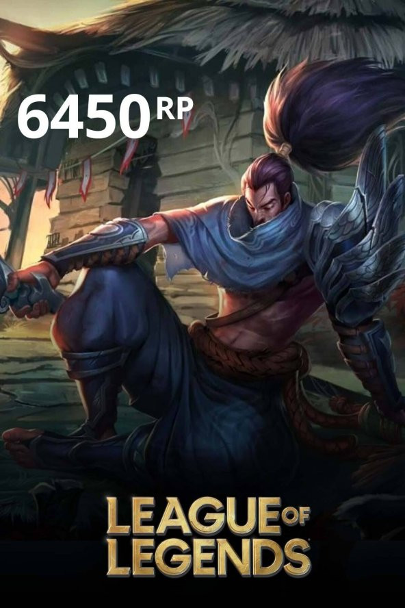 League Of Legends 6450 Rp TR