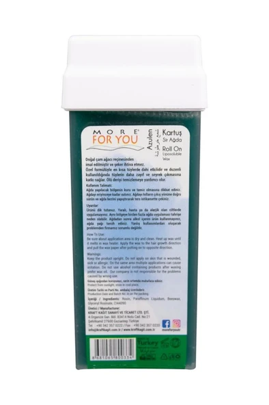 More For You Kartuş Ağda 100 Ml Azulen - 3