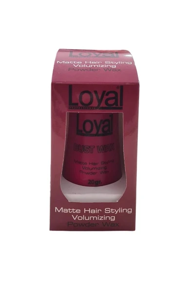 Loyal Hacimlendirici Mat Pudra Wax 20 Gr Kırmızı - Resim 2