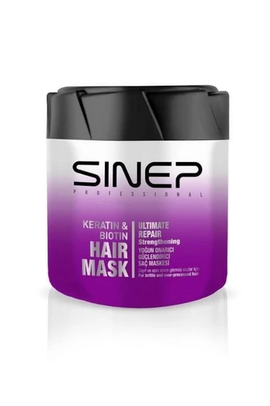 Sinep Yoğun Onarıcı Güçlendirici Saç Maskesi 400 Ml Keratin Biotin