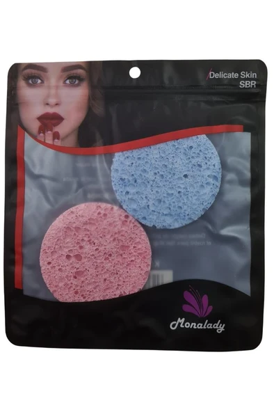 Monalady 2'li Yüz Makyaj Temizleme Süngeri MNL-22