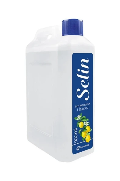 Selin Limon Kolonyası 900 Ml 80 Derece