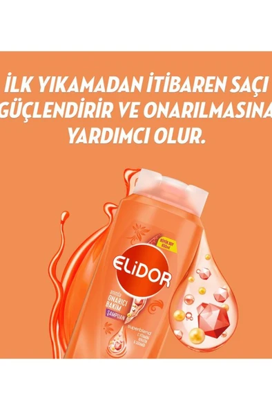 Elidor Superblend Anında Onarıcı Şampuan 650 Ml - 2