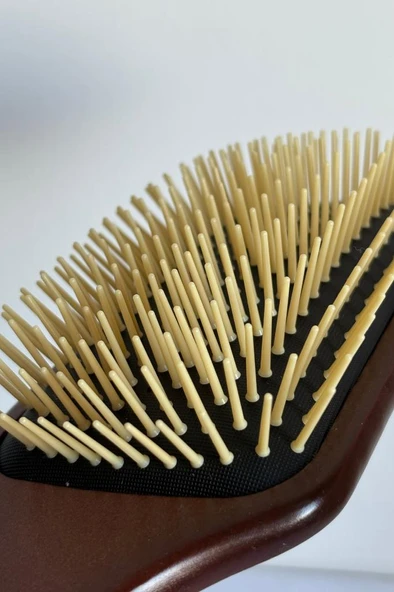 Trina Ahşap Kürek Açma Tarama Fırçası 0015 - 2