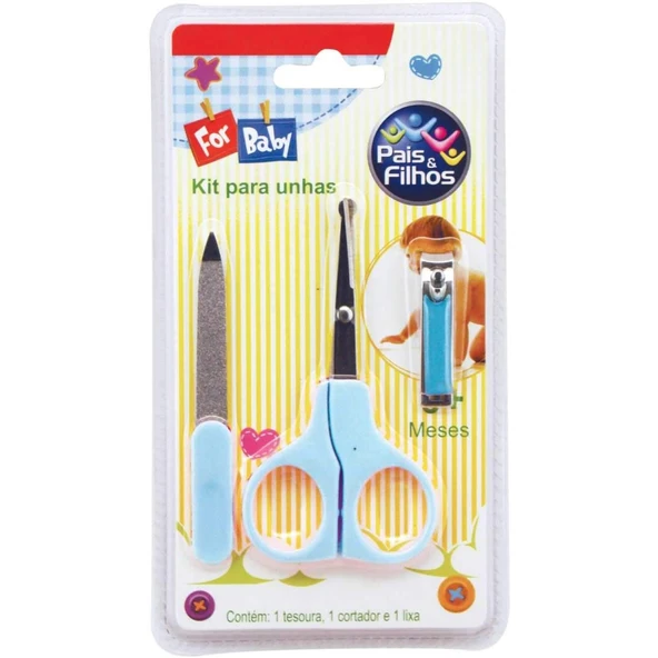 Baby Bebek Tırnak Bakım Seti - Mavi - 5