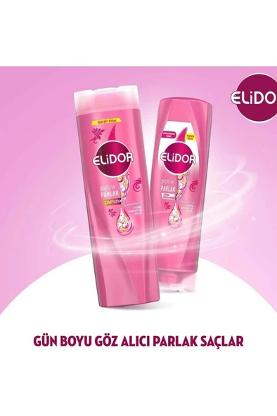 Elidor Superblend Güçlü ve Parlak Şampuan 650 Ml - 2
