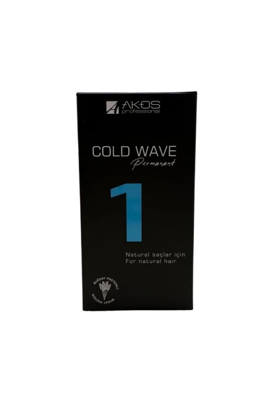 Akos Cold Wave Permanant Natural Saçlar İçin 100 + 100 Ml Nu: 1 - Resim 2