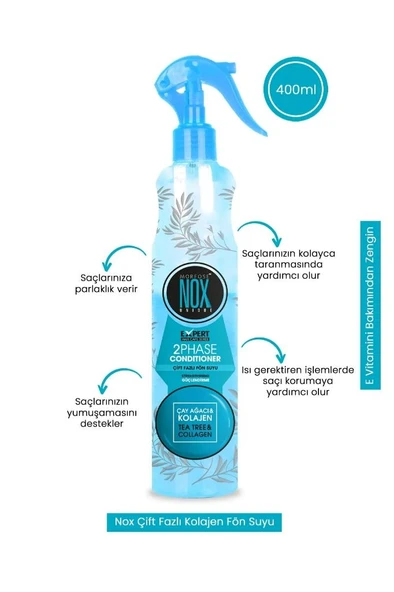 NOX Morfose Fön Suyu 400 Ml Mavi - 2
