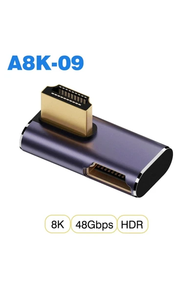 silabor HDMI Dönüştürücü,HDMI ek aparat 8K destekli Mini
