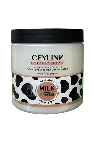 Ceylinn Milk Protein Saç Maskesi 500 Ml Silikon İçermez