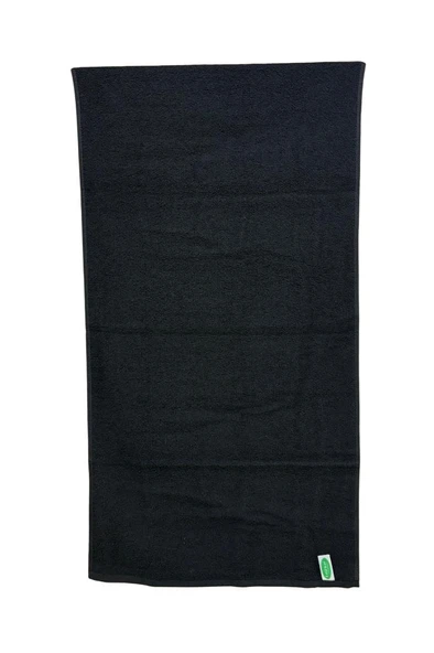 Kuaförler İçin Yüksek Emici A Kalite Baş Havlusu 90x50 cm Siyah - Resim 3