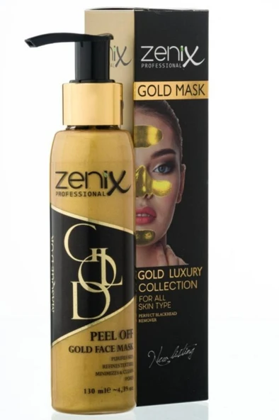 Zenix Soyulan Yüz Maskesi 130 Ml Pompalı Sarı - 2