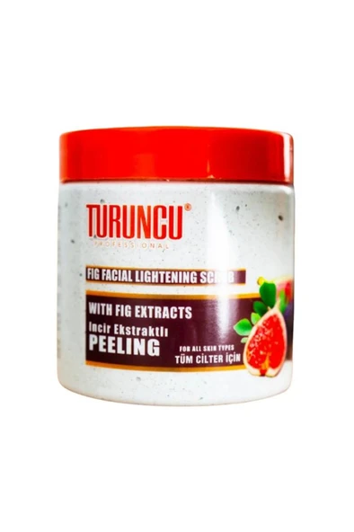 Turuncu Scrub Yüz Temizleme Peeling 500 Ml İncir Ekstratlı
