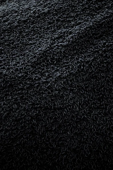 Kuaförler İçin Yüksek Emici A Kalite Baş Havlusu 90x50 cm Siyah - Resim 2