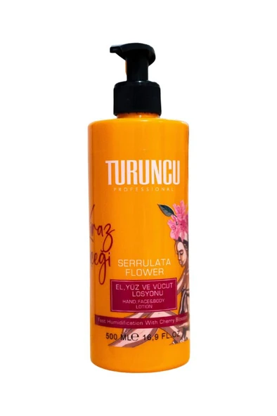 Turuncu Kiraz Çiçeği Özlü El Yüz ve Vücut Losyonu Balsam 500 Ml