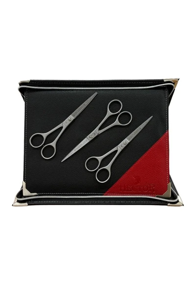 Hector Kuaför ve Berberlere Özel Mıknatıslı Standlı Set Makas Çantası