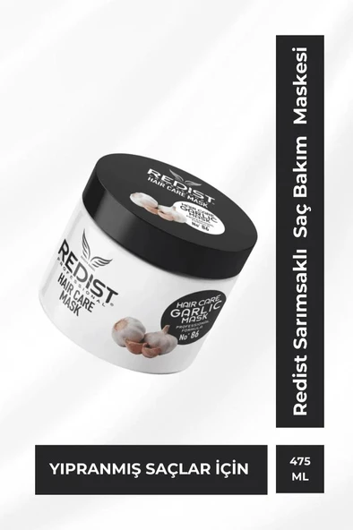 Redist Sarımsaklı Saç Bakım Maskesi 475 Ml - 2