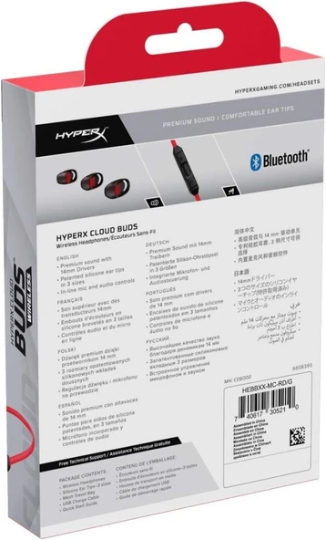 HyperX Cloud Buds Kulak İçi Bluetooth Kulaklık Teşhir - Resim 8