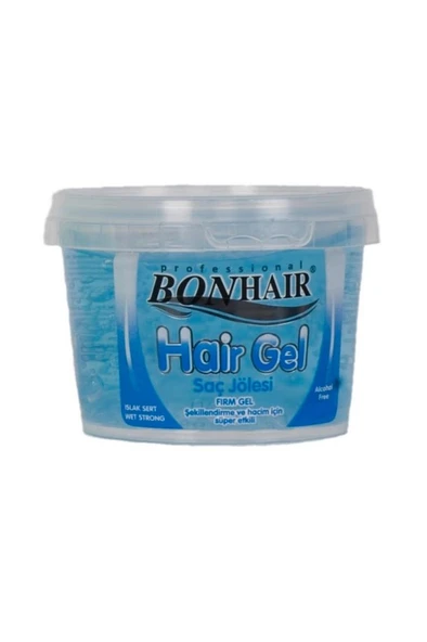 Bonhair Junior Saç Jölesi Islak Sert Görünüm 140 Ml (Mavi)