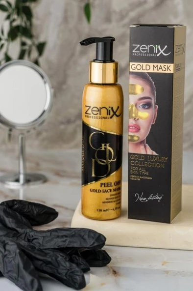 Zenix Soyulan Yüz Maskesi 130 Ml Pompalı Sarı - 3