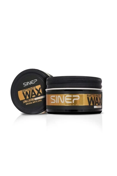 Sinep Güçlü Tutuş Mat Görünüm Matte Paste Wax Long Lasting 100 Ml
