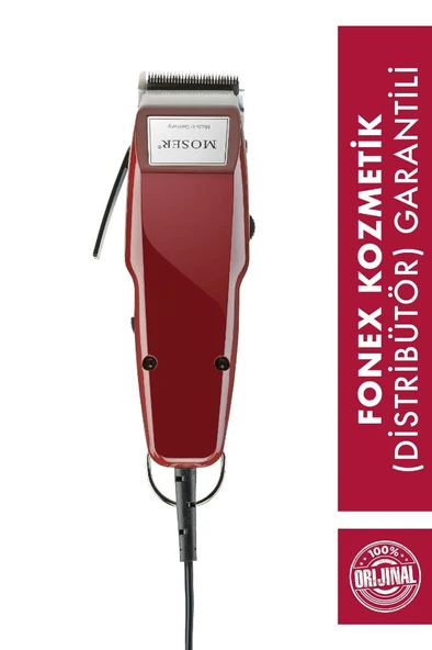 Moser 1400 - 0050 Saç Tıraş Makinesi Kablolu Bordo
