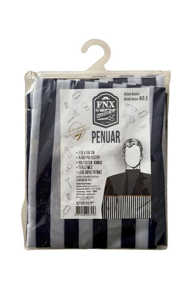 FNX Berber Önlük Kesim Penuarı 115x150 Cm Dijital Baskı Nu:5