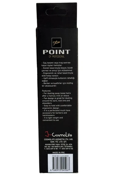 Point Ense Fırçası 0050 Berber Desenli - 3