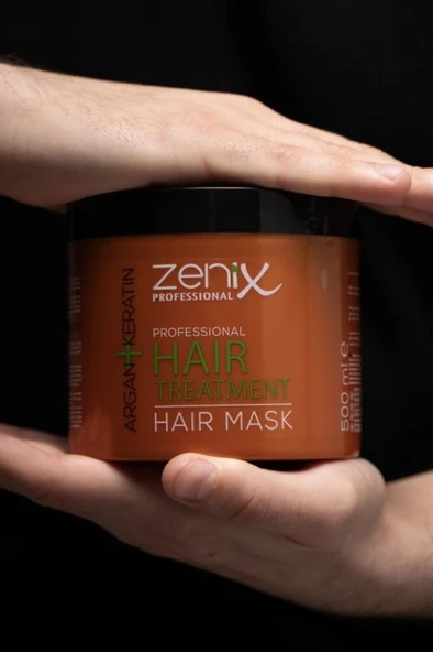 Zenix Saç Maskesi Argan & Keratin 500 Ml - 2