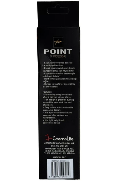 Point Ense Fırçası 0045 Oval Mor - 3